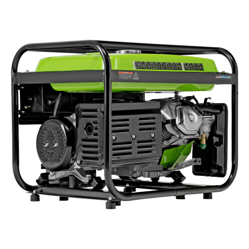 Генератор бензиновый БС-8000Э, 6,6 кВт, 230В, четырехтактный, 25 л, электростартер Сибртех по ценам производителя в Уфе с доставкой по всей России