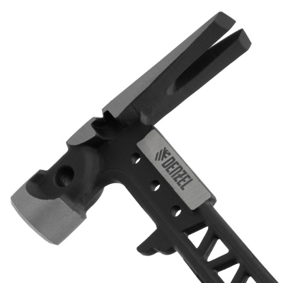 Молоток строительный 450 г, цельнокованый,боек с магнитом, двухкомп. обрезин. рук-ка Denzel по ценам производителя в Уфе с доставкой по всей России