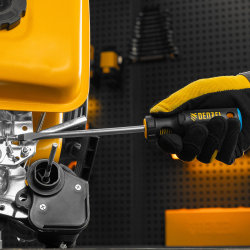 Отвертка, SL8x150 мм, S2, 3к рукоятка Denzel по ценам производителя в Уфе с доставкой по всей России