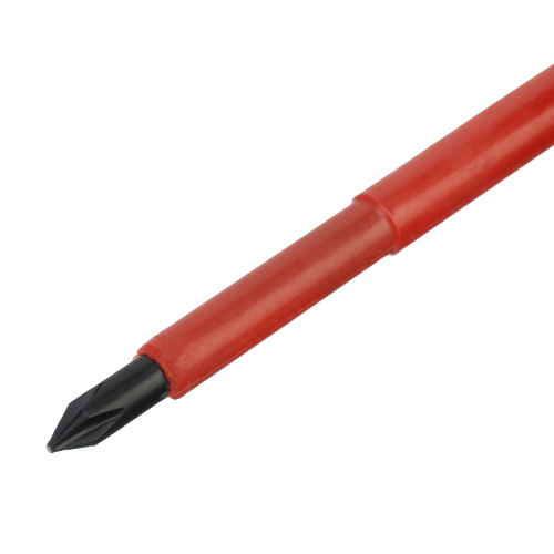 Отвертка диэлектрическая PH1 х 80 мм, CrV, до 1000 В, двухкомпонентная рукоятка Сибртех по ценам производителя в Уфе с доставкой по всей России