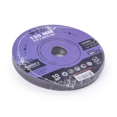 Круг отрезной по металлу FTL Expert II 125 х 0,8 х 22,2 мм A46SBF по ценам производителя в Уфе с доставкой по всей России