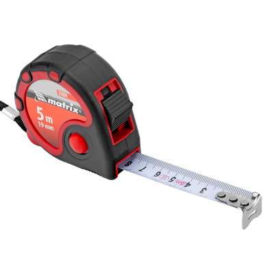 Рулетка Status 3 fixations,5 м х 19 мм,двухкомпонентный корпус,3 фиксации ленты Matrix по ценам производителя в Уфе с доставкой по всей России