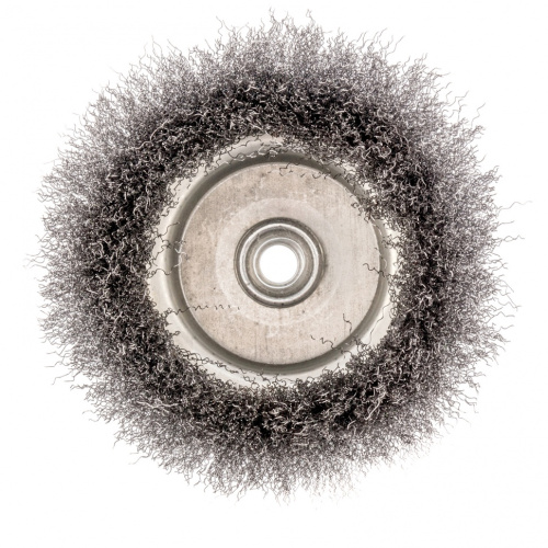Щетка для УШМ, 150 мм, М14, "чашка", витая проволока 0.3 мм Сибртех по ценам производителя в Уфе с доставкой по всей России