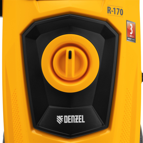 Моечная машина высокого давления R-170, 2000 Вт, 170 бар, 360 л/ч, колесная Denzel по ценам производителя в Уфе с доставкой по всей России