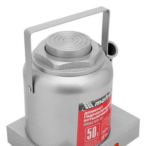 Домкрат гидравлический бутылочный, 50 т, высота подъема 240-370 мм Matrix по ценам производителя в Уфе с доставкой по всей России