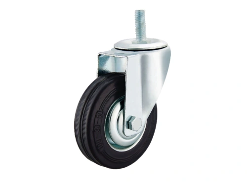 Колесо поворотное SCt 93 75 мм резина с болтом (F) по ценам производителя в Уфе с доставкой по всей России