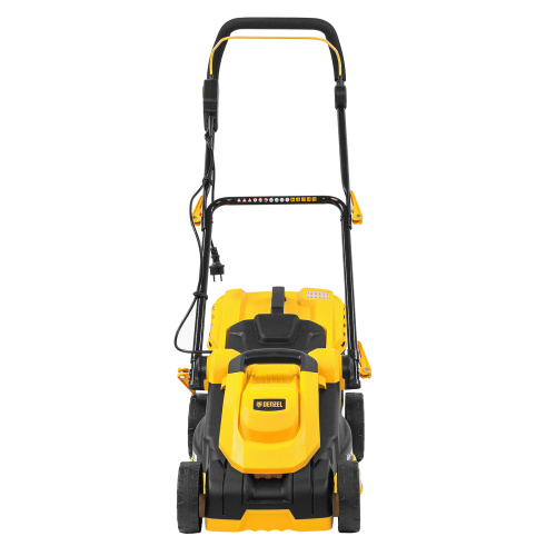 Газонокосилка электрическая GM-1600, 1600 Вт, ширина 36 см, 3 уровя, травосборник 35 л. Denzel по ценам производителя в Уфе с доставкой по всей России