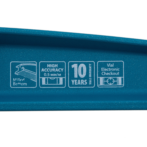 Уровень литой, 500 мм, 2 глазка Gross по ценам производителя в Уфе с доставкой по всей России