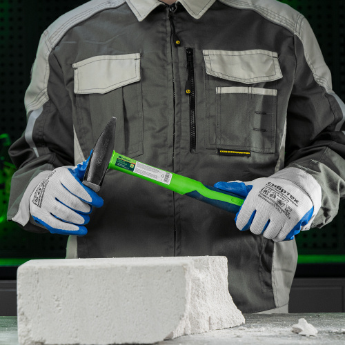 Молоток слесарный, 600 г, фибергласовая обрезиненная рукоятка Сибртех по ценам производителя в Уфе с доставкой по всей России