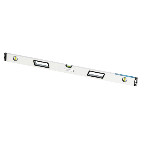 Уровень алюминиевый, 1000 мм, усиленный, рукоятки, фрезерованный, 3 глазка, магнитный Gross по ценам производителя в Уфе с доставкой по всей России