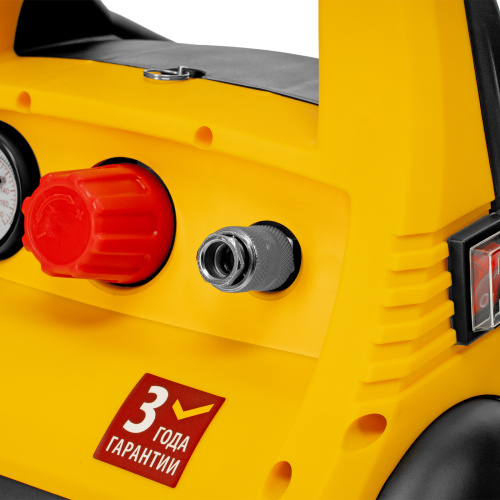 Компрессор воздушный безмасляный РС 1/6-180,1, 1 кВт, 180 л/мин, 6 л Denzel по ценам производителя в Уфе с доставкой по всей России