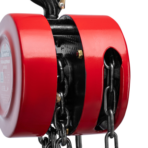 Таль цепная, 0.5 т, H подъема 2.5 м, расстояние между крюками 240 мм Matrix по ценам производителя в Уфе с доставкой по всей России