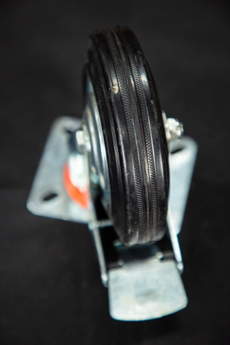 Колесо поворотное резина SRCLb 55 125 мм с тормозом (N) по ценам производителя в Уфе с доставкой по всей России