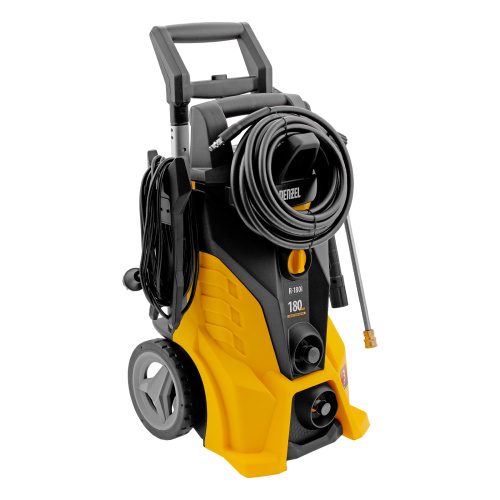 Моечная машина высокого давления R-180i, 2400 Вт, 180 бар, 7.5 л/мин, асинхронный двигатель Denzel по ценам производителя в Уфе с доставкой по всей России