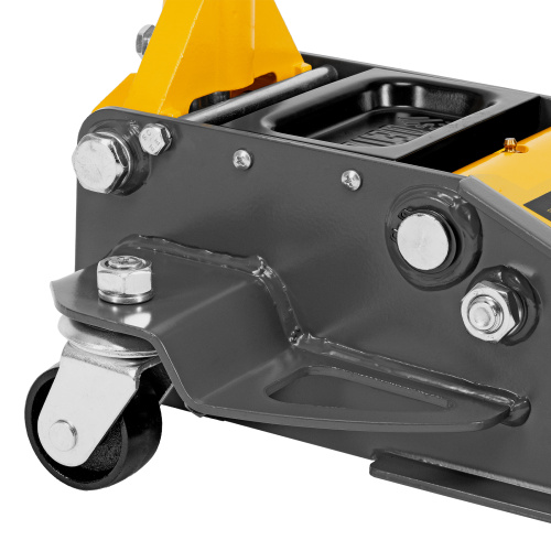 Домкрат гидравлический подкатной, 3 т, 75-500 мм, быстрый подъем, низкий подхват, проф. Denzel по ценам производителя в Уфе с доставкой по всей России