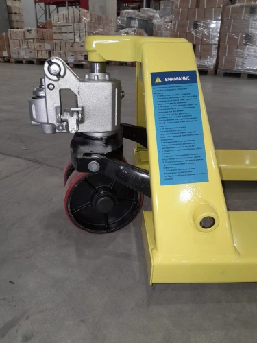 Тележка гидравлическая 2500 кг 1150 мм полиуретановые колеса TOR AC (серия J) по ценам производителя в Уфе с доставкой по всей России