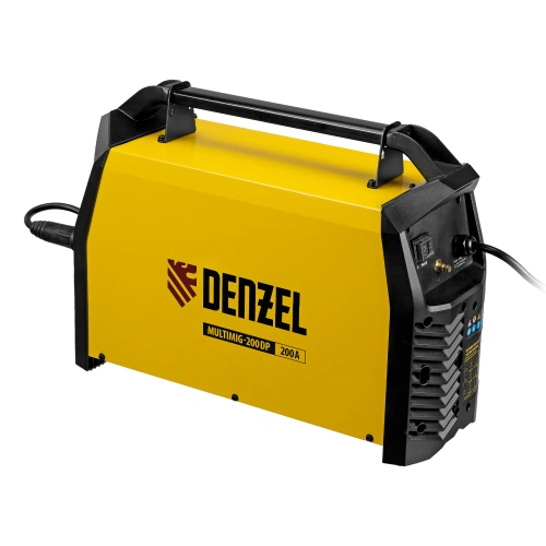 Аппарат инвертор. полуавтомат. сварки MultiMIG-200DP Synergy Double Pulse, 200 А, ПВ 80% Denzel по ценам производителя в Уфе с доставкой по всей России