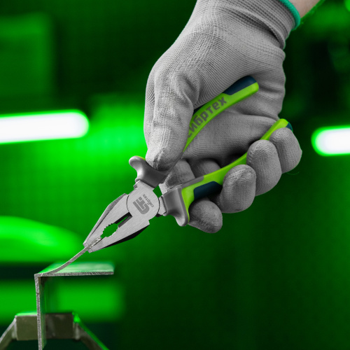 Плоскогубцы комбинированные, 160 мм, фосфатирование, трехкомпонентные рукоятки Сибртех по ценам производителя в Уфе с доставкой по всей России