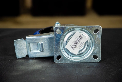 Колесо поворотное резина SRCLb 63 160 мм с тормозом (N) по ценам производителя в Уфе с доставкой по всей России