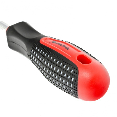 Отвертка Fusion, SL8 х 250 мм, CrV, трехкомпонентная рукоятка "Anti slip" Matrix по ценам производителя в Уфе с доставкой по всей России