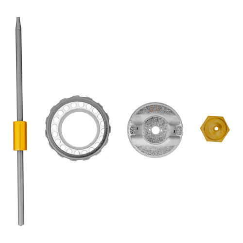 Ремкомплект для краскораспылителя 4 предмета: сопло 2,0 мм, игла, форсунка, зажим сопла Matrix по ценам производителя в Уфе с доставкой по всей России