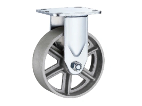 Колесо большегрузное неповоротное FCS 80 200 мм чугунное (F) по ценам производителя в Уфе с доставкой по всей России