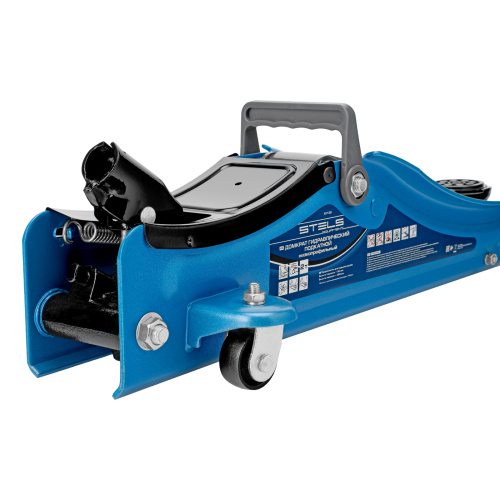 Домкрат гидравлический подкатной в пластиковом кейсе, 2 т, Low Profile, 80-380 мм Stels по ценам производителя в Уфе с доставкой по всей России