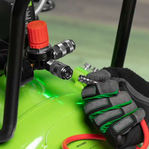 Компрессор безмаслянный малошумный МБ 2250/100, 2250 Вт, 100л, 400 л/мин Сибртех по ценам производителя в Уфе с доставкой по всей России