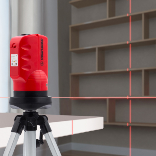 Лазерный уровень, 100 мм, штатив 1260 мм, самовыравнивающийся Matrix по ценам производителя в Уфе с доставкой по всей России