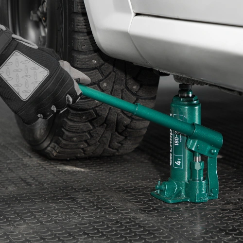 Домкрат гидравлический бутылочный, 4 т, 180-320 мм Сибртех по ценам производителя в Уфе с доставкой по всей России