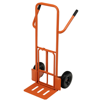 Тележка ручная двухколесная TTP2-01.00.000, грузоподъемность 190 кг, пневматические колеса d 260 мм, платформа 580 х 290 мм Сибртех по ценам производителя в Уфе с доставкой по всей России