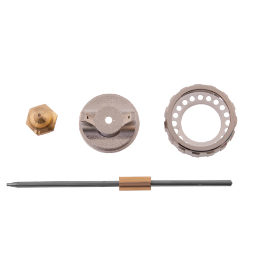 Ремкомплект для краскораспылителя 4 предмета : сопло 1.8 мм + игла + форсунка + зажим сопло Matrix по ценам производителя в Уфе с доставкой по всей России