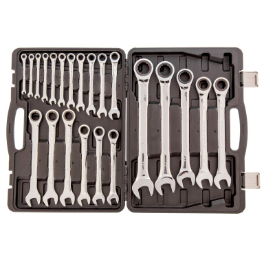 Набор ключей комбинированных, трещоточных 22 шт. Matrix по ценам производителя в Уфе с доставкой по всей России