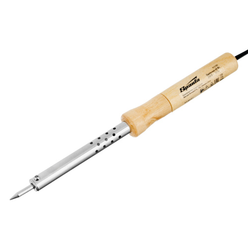 Паяльник с ручкой из дерева, 60 Вт, 220 В Sparta по ценам производителя в Уфе с доставкой по всей России