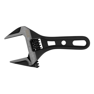 Ключ разводной 135 мм, CrV, кованый, укороченная рукоятка Denzel по ценам производителя в Уфе с доставкой по всей России