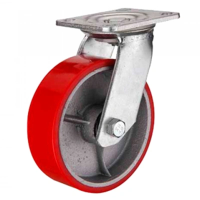 Колесо большегрузное поворотное SCp 93 75 мм полиуретановое (F) по ценам производителя в Уфе с доставкой по всей России