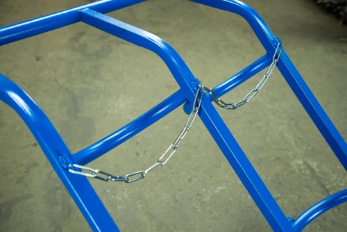 Тележка для газовых баллонов TOR ГБ-2, 2 баллона (250 пневмо колеса + 160 поворотное) по ценам производителя в Уфе с доставкой по всей России