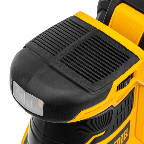 Машина шлифовальная эксцентриковая аккумуляторная COS-125, 18В Li-Ion Denzel по ценам производителя в Уфе с доставкой по всей России