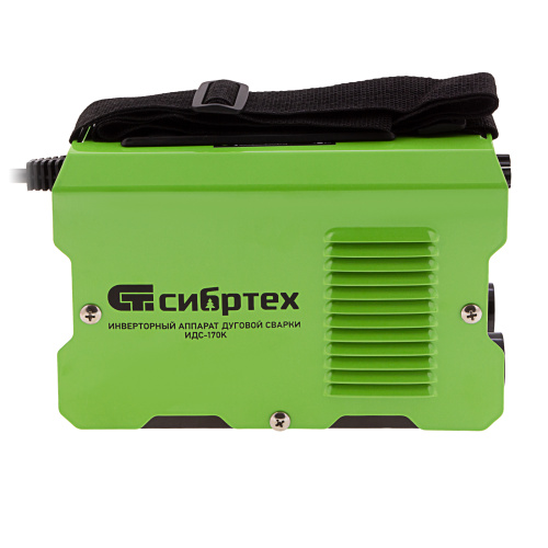 Инверторный аппарат дуговой сварки ИДС-170K, 170 А, ПВ 80%, диаметр электрода 1,6-3,2 мм Сибртех по ценам производителя в Уфе с доставкой по всей России