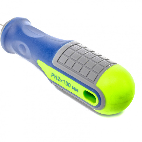 Отвертка, PH2 х 150 мм, CrV, трехкомпонентная рукоятка Сибртех по ценам производителя в Уфе с доставкой по всей России