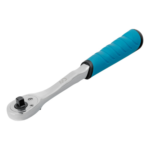 Ключ-трещотка 1/4", CrV, 90 зубьев, усиленный, хром Gross по ценам производителя в Уфе с доставкой по всей России