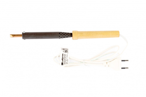 Паяльник электрический ЭПСН-03-80/220, деревянная ручка, Сибртех по ценам производителя в Уфе с доставкой по всей России