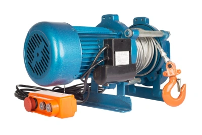 Лебедка электрическая  300/600 кг  30/15 м с канатом 220 В TOR KCD