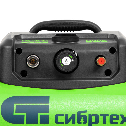 Компрессор воздушный безмаслянный BL 1100/6 1100Вт, ресивер 6 литров, 180 л/мин Сибртех по ценам производителя в Уфе с доставкой по всей России