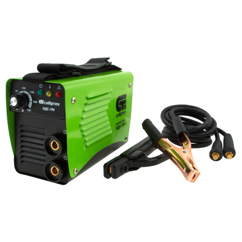 Аппарат инверторный дуговой сварки ИДС-190, 190 А, ПВ 80%, диаметр электрода 1.6-4 мм Сибртех по ценам производителя в Уфе с доставкой по всей России