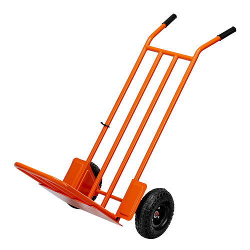 Тележка ручная 2-х колесная, усиленная, г/п 250кг, откидная платформа 530х400мм Сибртех по ценам производителя в Уфе с доставкой по всей России