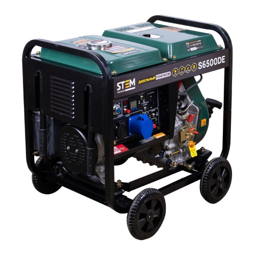 Генератор дизельный STEM Techno S6500DE (6.5 кВт, электростартер, дисплей, подогрев) по ценам производителя в Уфе с доставкой по всей России