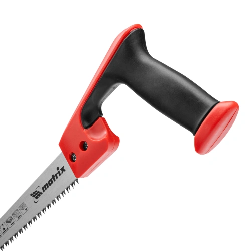 Ножовка по дереву выкружная, 300 мм, каленый зуб, двухкомпонентная рукоятка Matrix по ценам производителя в Уфе с доставкой по всей России