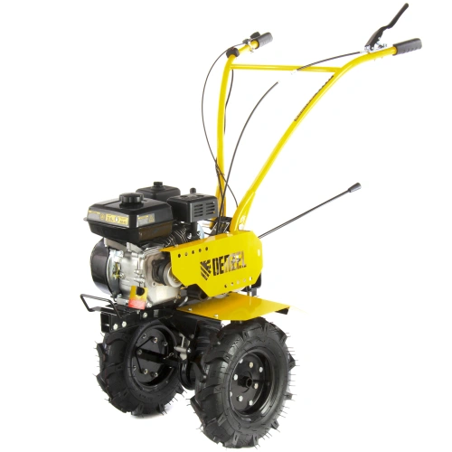 Мотоблок DPT-170, 7 л.с, ременное сцепление, ширина 85 см, глубина 35 см, фрез 3 х 3, ШОМ, передачи 2В/1Н Denzel по ценам производителя в Уфе с доставкой по всей России