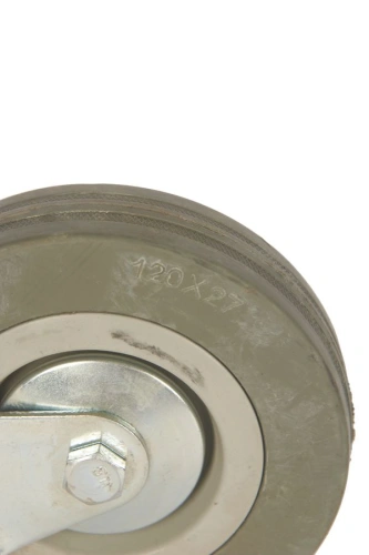 Колесо аппаратное поворотное SChgb 55 120 мм под болт с тормозом (F) по ценам производителя в Уфе с доставкой по всей России